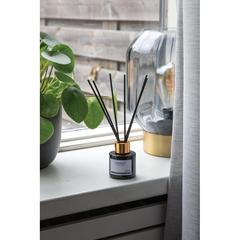 Vue Diffuseur de parfum à bâtonnets Ukiyo de couleur noir| Krokrodeal