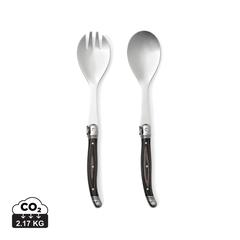 Vue VINGA Couverts de service Gigaro de couleur gris| Krokrodeal