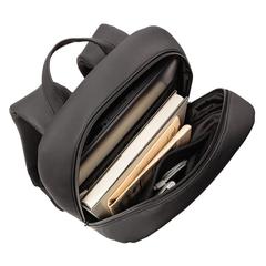 Vue Sac à dos pour ordinateur portable en PU Swiss Peak de couleur noir| Krokrodeal