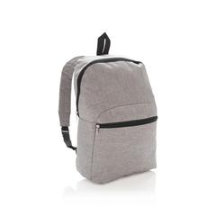 Vue Sac à dos double ton de couleur gris| Krokrodeal