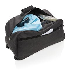 Vue Trolley weekend Basic de couleur gris| Krokrodeal