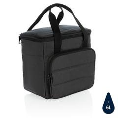 Vue Sac isotherme Impact en rPET AWARE™ de couleur noir| Krokrodeal