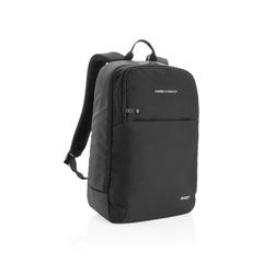 Vue Sac à dos pour ordinateur portable avec poche stérilisateur de couleur noir| Krokrodeal