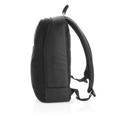 Vue Sac à dos pour ordinateur portable avec poche stérilisateur de couleur noir| Krokrodeal