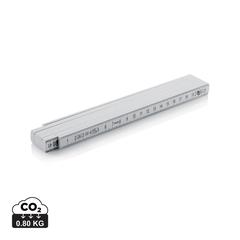 Vue Mètre pliable en fibre de verre de couleur blanc| Krokrodeal