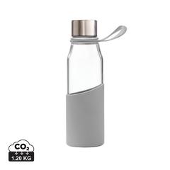 Vue VINGA Bouteille d'eau 550 ml en verre Lean de couleur gris| Krokrodeal