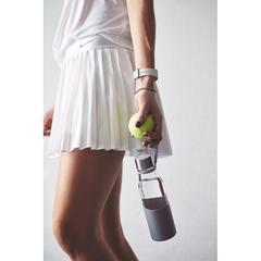 Vue VINGA Bouteille d'eau 550 ml en verre Lean de couleur gris| Krokrodeal