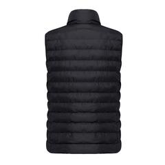 Vue Bodywarmer femme en polyester recyclé Iqoniq Meru de couleur noir| Krokrodeal