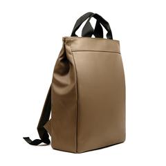 Vue VINGA Sac à dos en PU recyclé RCS Bermond de couleur marron| Krokrodeal