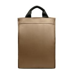 Vue VINGA Sac à dos en PU recyclé RCS Bermond de couleur marron| Krokrodeal