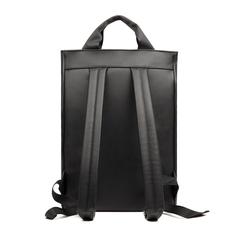 Vue VINGA Sac à dos en PU recyclé RCS Bermond de couleur noir| Krokrodeal