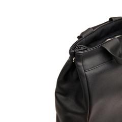 Vue VINGA Sac à dos en PU recyclé RCS Bermond de couleur noir| Krokrodeal