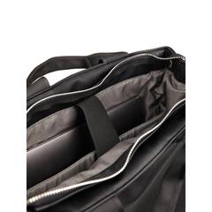 Vue VINGA Sac à dos en PU recyclé RCS Bermond de couleur noir| Krokrodeal