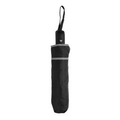 Vue Mini parapluie 21" en rPET 190T bi couleur Impact AWARE™ de couleur gris| Krokrodeal