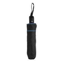 Vue Mini parapluie 21" en rPET 190T bi couleur Impact AWARE™ de couleur bleu| Krokrodeal