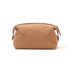 Vue VINGA Trouse de toilette Sloane RPET RCS de couleur marron| Krokrodeal