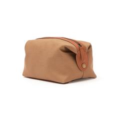 Vue VINGA Trouse de toilette Sloane RPET RCS de couleur marron| Krokrodeal