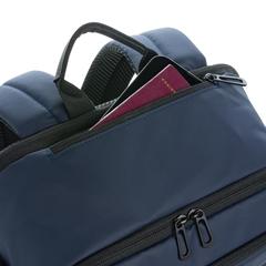 Vue Sac à dos ordinateur 15,6" en rPET AWARE™ Armond de couleur bleu| Krokrodeal
