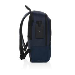 Vue Sac à dos ordinateur 15,6" en rPET AWARE™ Armond de couleur bleu| Krokrodeal
