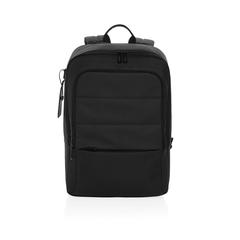 Vue Sac à dos ordinateur 15,6" en rPET AWARE™ Armond de couleur noir| Krokrodeal
