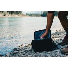 Vue Sac isotherme Swiss Peak AWARE™ 1200D de couleur noir| Krokrodeal