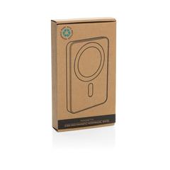 Vue Powerbank magnétique 5000mAh en plastique RCS Magnetix de couleur blanc| Krokrodeal