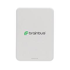 Vue Powerbank magnétique 5000mAh en plastique RCS Magnetix de couleur blanc| Krokrodeal