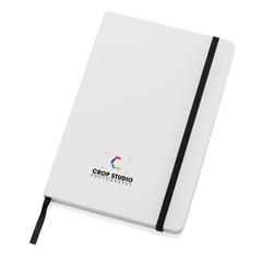 Vue Cahier A5 en kraft recyclé et papier de verre Craftstone de couleur blanc| Krokrodeal