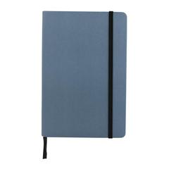 Vue Cahier A5 en kraft recyclé et papier de verre Craftstone de couleur bleu| Krokrodeal