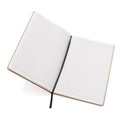 Vue Cahier A5 en kraft recyclé et papier de verre Craftstone de couleur marron| Krokrodeal