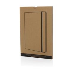 Vue Cahier A5 en kraft recyclé et papier de verre Craftstone de couleur marron| Krokrodeal