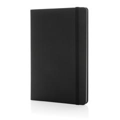 Vue Cahier A5 en kraft recyclé et papier de verre Craftstone de couleur noir| Krokrodeal