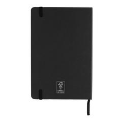 Vue Cahier A5 en kraft recyclé et papier de verre Craftstone de couleur noir| Krokrodeal