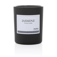Vue Bougie parfumée dans un verre Ukiyo de couleur noir| Krokrodeal
