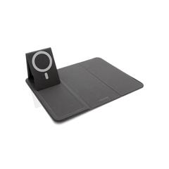 Vue Support téléphone magnétique 10W Artic de couleur noir| Krokrodeal