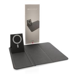 Vue Support téléphone magnétique 10W Artic de couleur noir| Krokrodeal