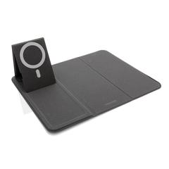 Vue Support téléphone magnétique 10W Artic de couleur noir| Krokrodeal