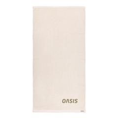Vue Serviette bain 70x140cm Ukiyo Sakura AWARE™ Made in Europe de couleur blanc| Krokrodeal