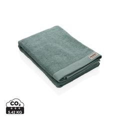Vue Serviette bain 70x140cm Ukiyo Sakura AWARE™ Made in Europe de couleur vert| Krokrodeal