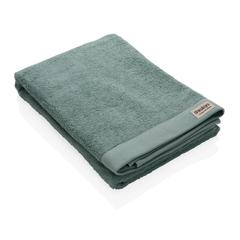 Vue Serviette bain 70x140cm Ukiyo Sakura AWARE™ Made in Europe de couleur vert| Krokrodeal
