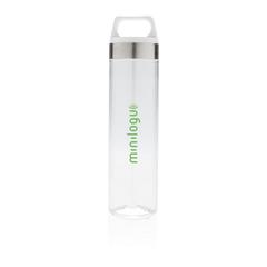 Vue Bouteille Tritan étanche de couleur blanc| Krokrodeal