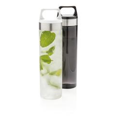 Vue Bouteille Tritan étanche de couleur blanc| Krokrodeal