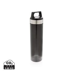 Vue Bouteille Tritan étanche de couleur noir| Krokrodeal