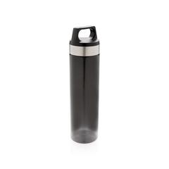 Vue Bouteille Tritan étanche de couleur noir| Krokrodeal