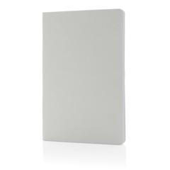 Vue Cahier A5 en papier kraft Salton de couleur blanc| Krokrodeal