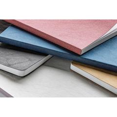 Vue Cahier A5 en papier kraft Salton de couleur blanc| Krokrodeal