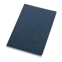 Vue Cahier A5 en papier kraft Salton de couleur bleu| Krokrodeal