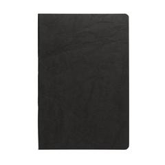 Vue Cahier A5 en papier kraft Salton de couleur noir| Krokrodeal