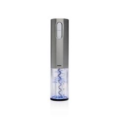 Vue Tire-bouchon électrique - rechargeable USB de couleur gris| Krokrodeal
