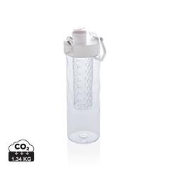 Vue Bouteille d'eau à infusion étanche Honeycomb de couleur blanc| Krokrodeal